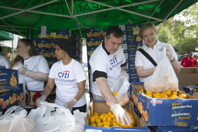 Citibank with City Harvest Mobile Market