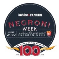 2019 Negroni Week