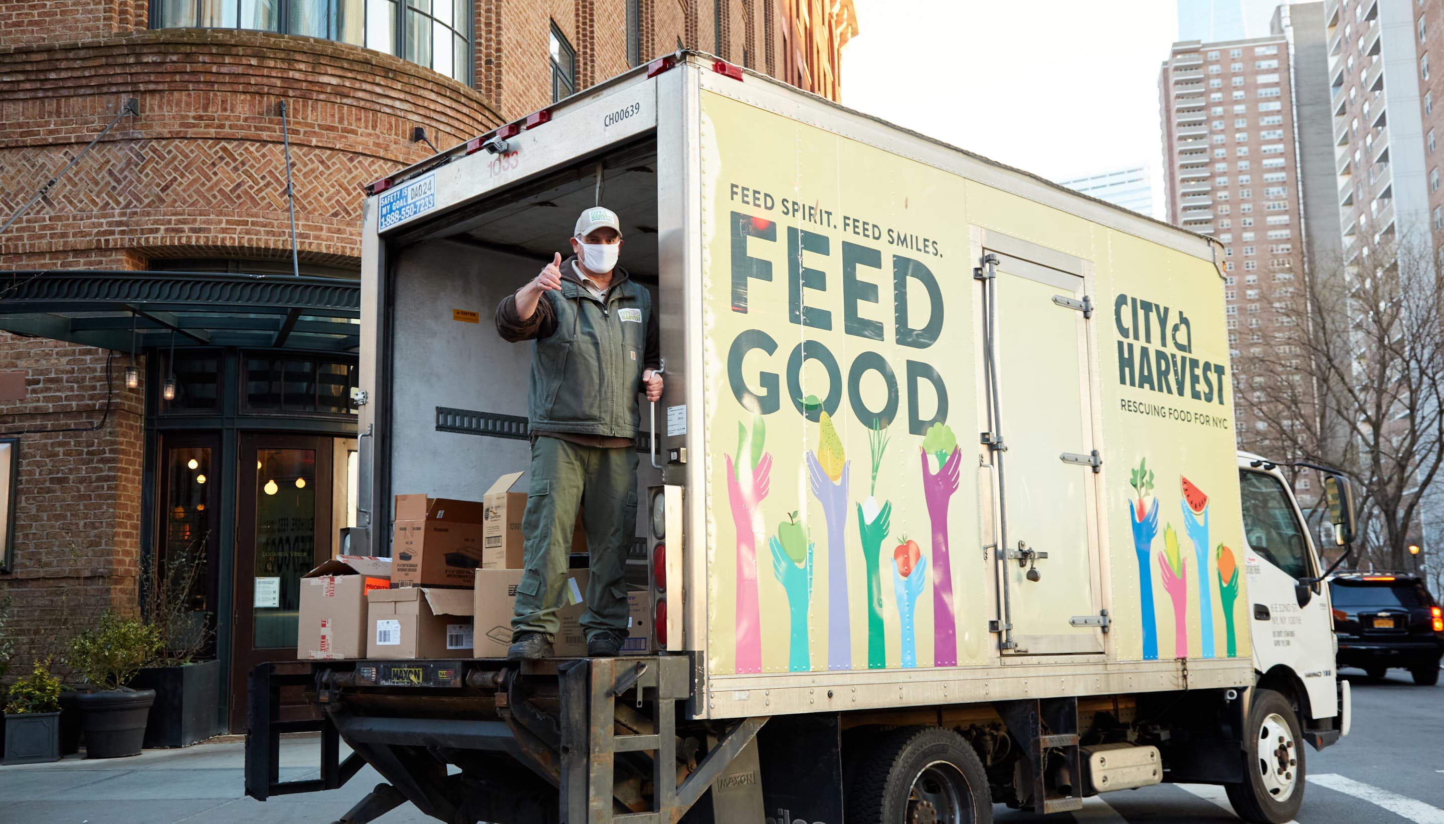 Donation to City Harvest